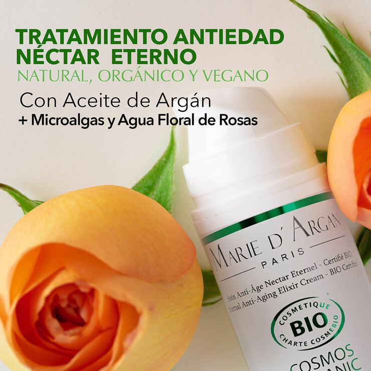 Marie D' Argan, Dúo Tratamiento Antiedad Néctar Eterno, Natural, Orgánico y Vegano Marie D' Argan, Dúo Tratamiento Antiedad Néctar Eterno, Natural, Orgánico y Vegano