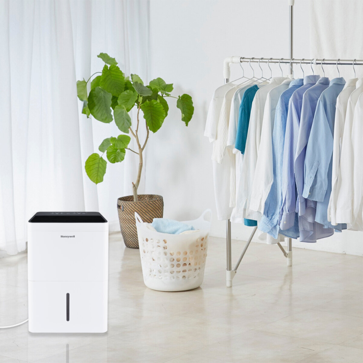 Honeywell Deshumidificador Inteligente Portable 73 Pintas con Wifi Honeywell Deshumidificador Inteligente Portable 73 Pintas con Wifi