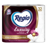 Regio Luxury Peony & Macadamia Oil Papel Higiénico 32 Rollos Regio Luxury Peony & Macadamia Oil Papel Higiénico 32 Rollos