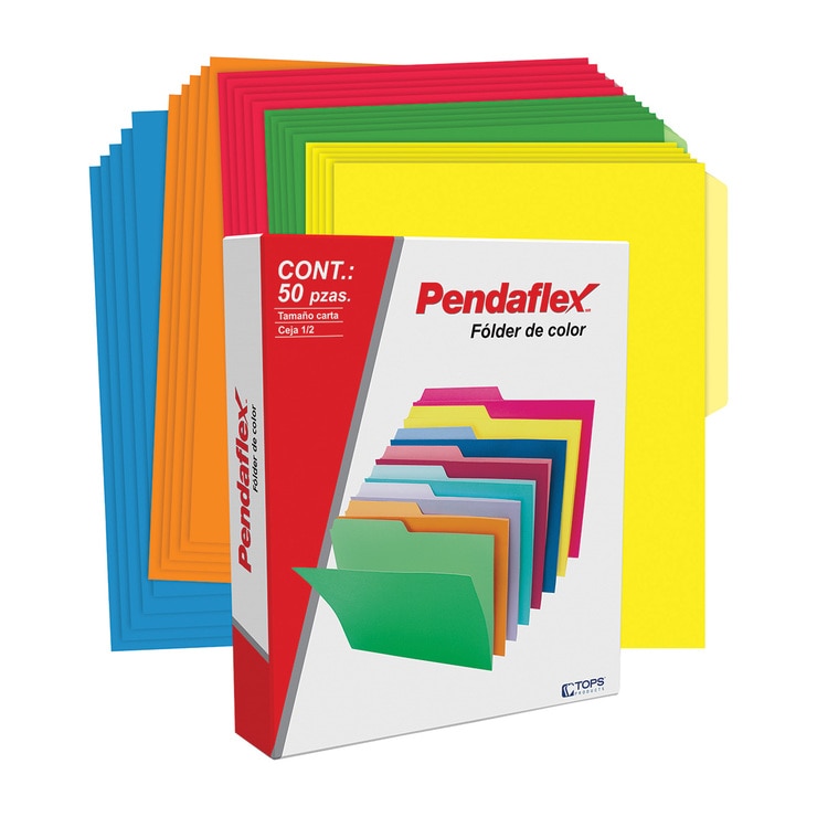 Pendaflex Folders Tama O Carta Colores Intensos Piezas Costco M Xico