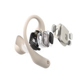 Shokz OpenFit Audífonos Inalámbricos de Conducción Ósea Beige Shokz OpenFit Audífonos Inalámbricos de Conducción Ósea Beige