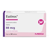 Eutirox 88mcg 50 Tabletas