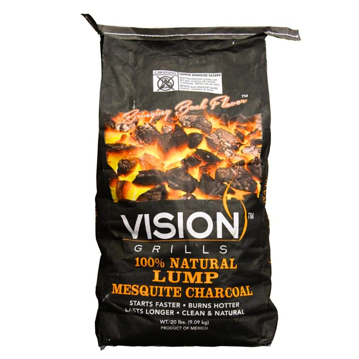 Vision Grills Carbón de Mesquite bolsa de 9 kg Vision Grills Carbón de Mesquite bolsa de 9 kg