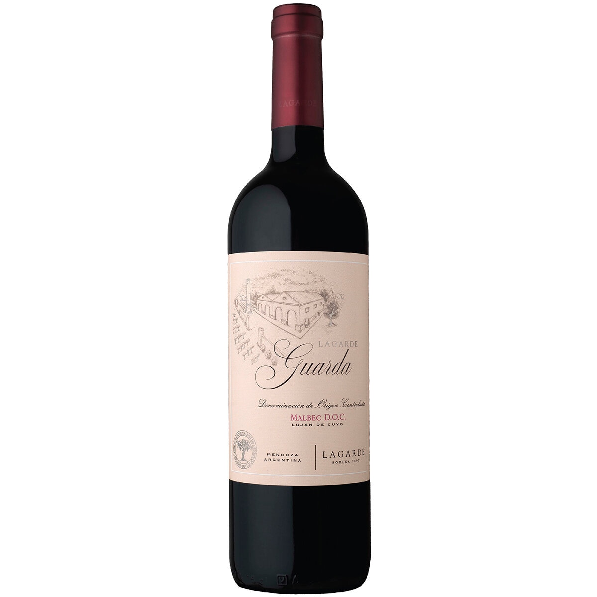 Vino Tinto Lagarde Guarda Malbec 750 ml Vino Tinto Lagarde Guarda Malbec 750 ml