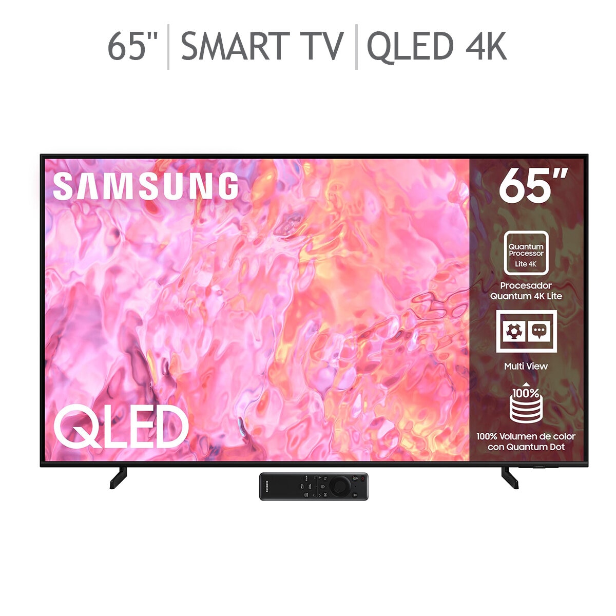 televisor samsung 65 pulgadas 4k uhd led plano smart tv referencia
