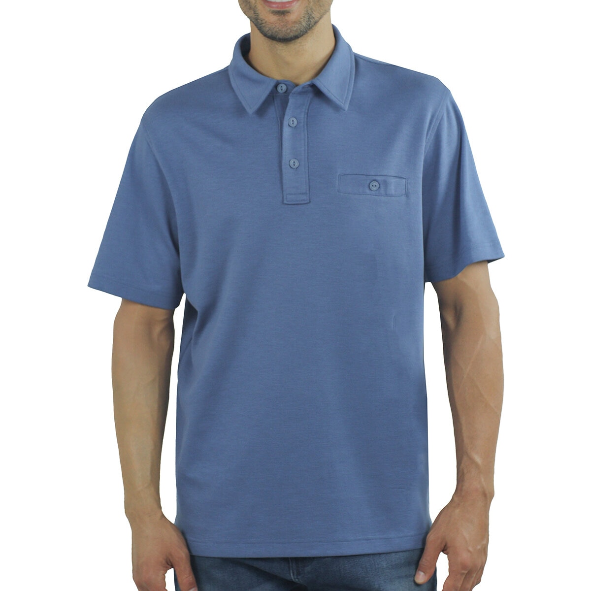 Jachs Polo para Caballero Azul Extra Grande