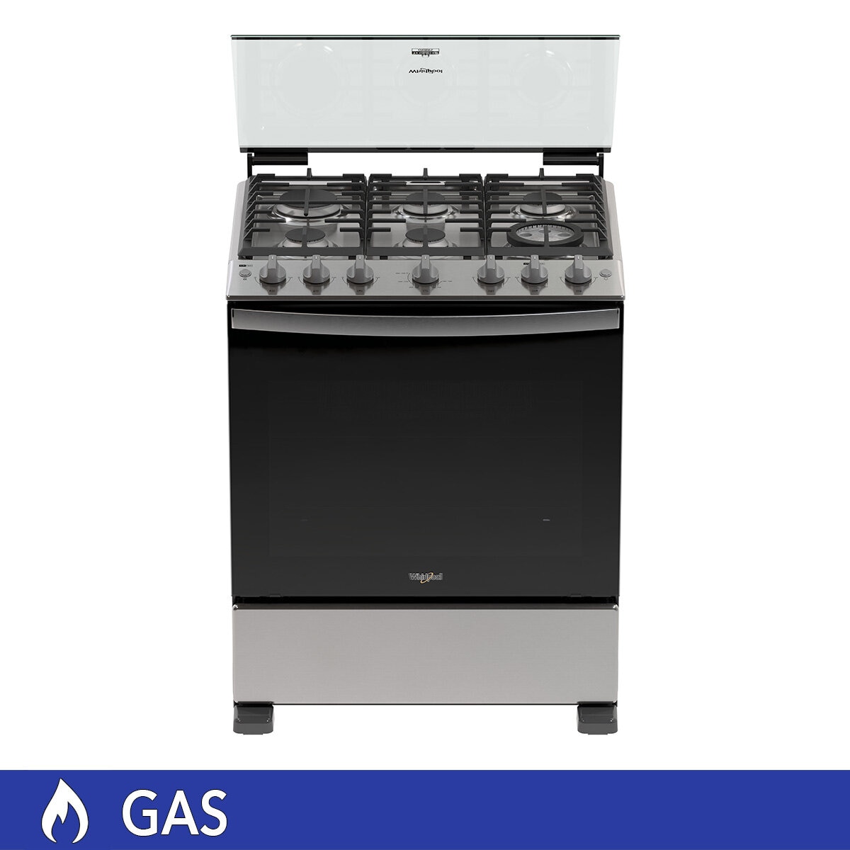 Whirlpool Estufa de Piso de Gas 6 Quemadores Whirlpool Estufa de Piso de Gas 6 Quemadores