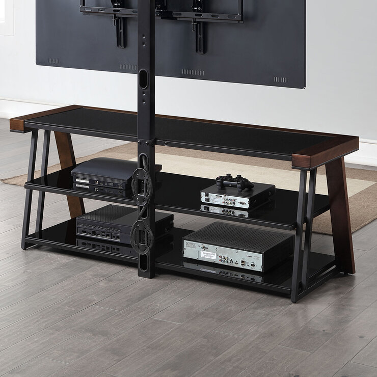 Bayside Furnishings, Soporte Para TV 3-En-1, Harlowe Bayside Furnishings, Soporte Para TV 3-En-1, Harlowe