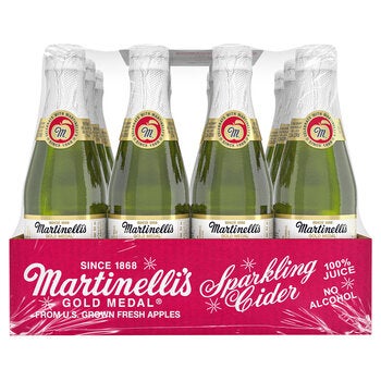 Martinelli's Jugo de Manzana Espumoso 12 pzs de 250 ml Martinelli's Jugo de Manzana Espumoso 12 pzs de 250 ml