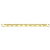 Pulsera de Eslabones, Oro Italiano de 14K