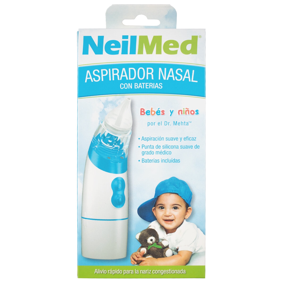 Neilmed Aspirador Nasal con baterias