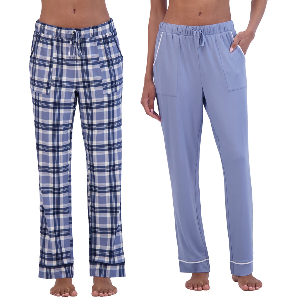 Lucky Brand Conjunto de pantalones de pijama para Dama azul chica