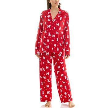 Jaclyn NY Pijama para Dama Set de 3 Piezas Varias Tallas y Colores Jaclyn NY Pijama para Dama Set de 3 Piezas Varias Tallas y Colores