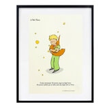 Black Is Color, Cuadro Decorativo El Principito, Enmarcado "El Abrazo del Zorro" Black Is Color, Cuadro Decorativo El Principito, Enmarcado "El Abrazo del Zorro"