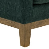 Henredon, Sofá Reversible De Tela Estilo Chaise Henredon, Sofá Reversible De Tela Estilo Chaise