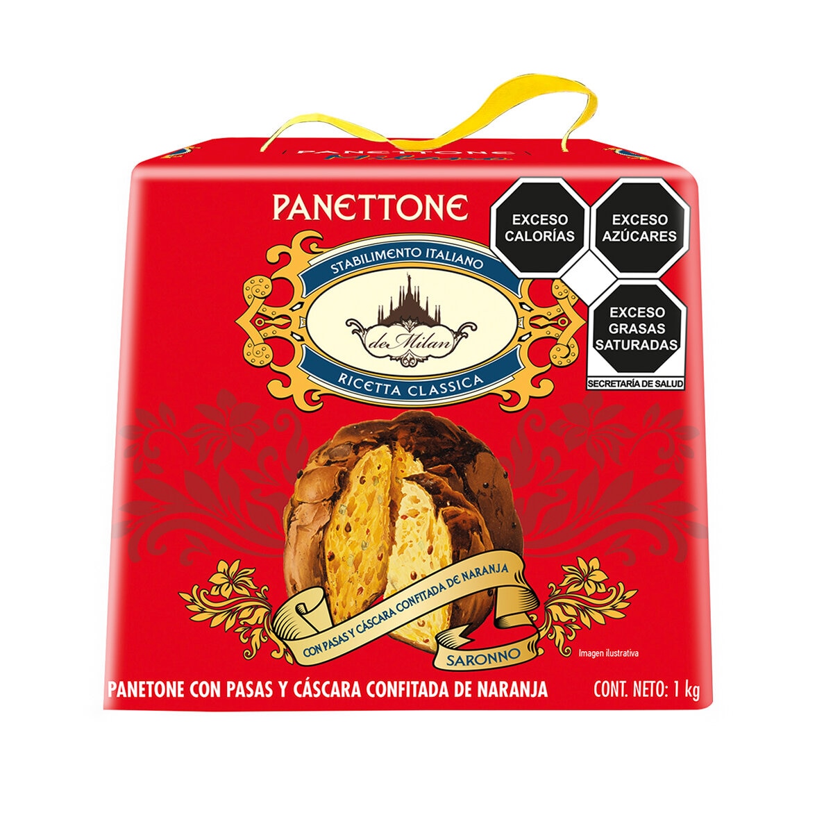 Milano Panettone Receta Clásica 1 kg