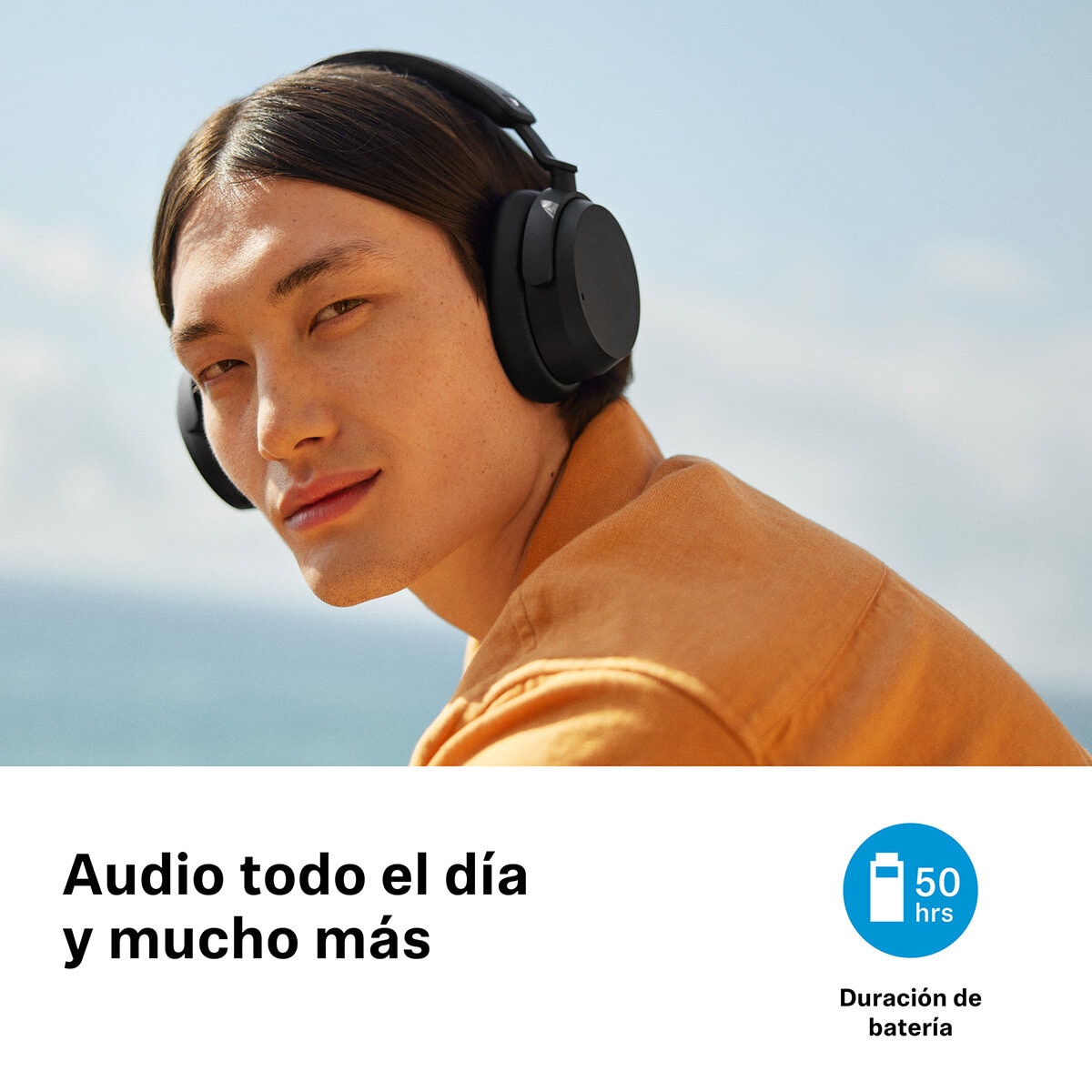 Sennheiser Accentum Wireless Audífonos Bluetooth Negro Sennheiser Accentum Wireless Audífonos Bluetooth Negro