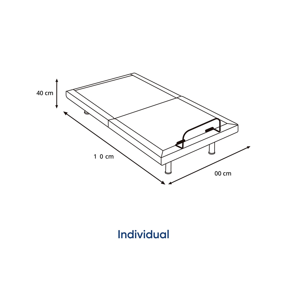 Luuna Base Eléctrica Rise Individual Beige Luuna Base Eléctrica Rise Individual Beige