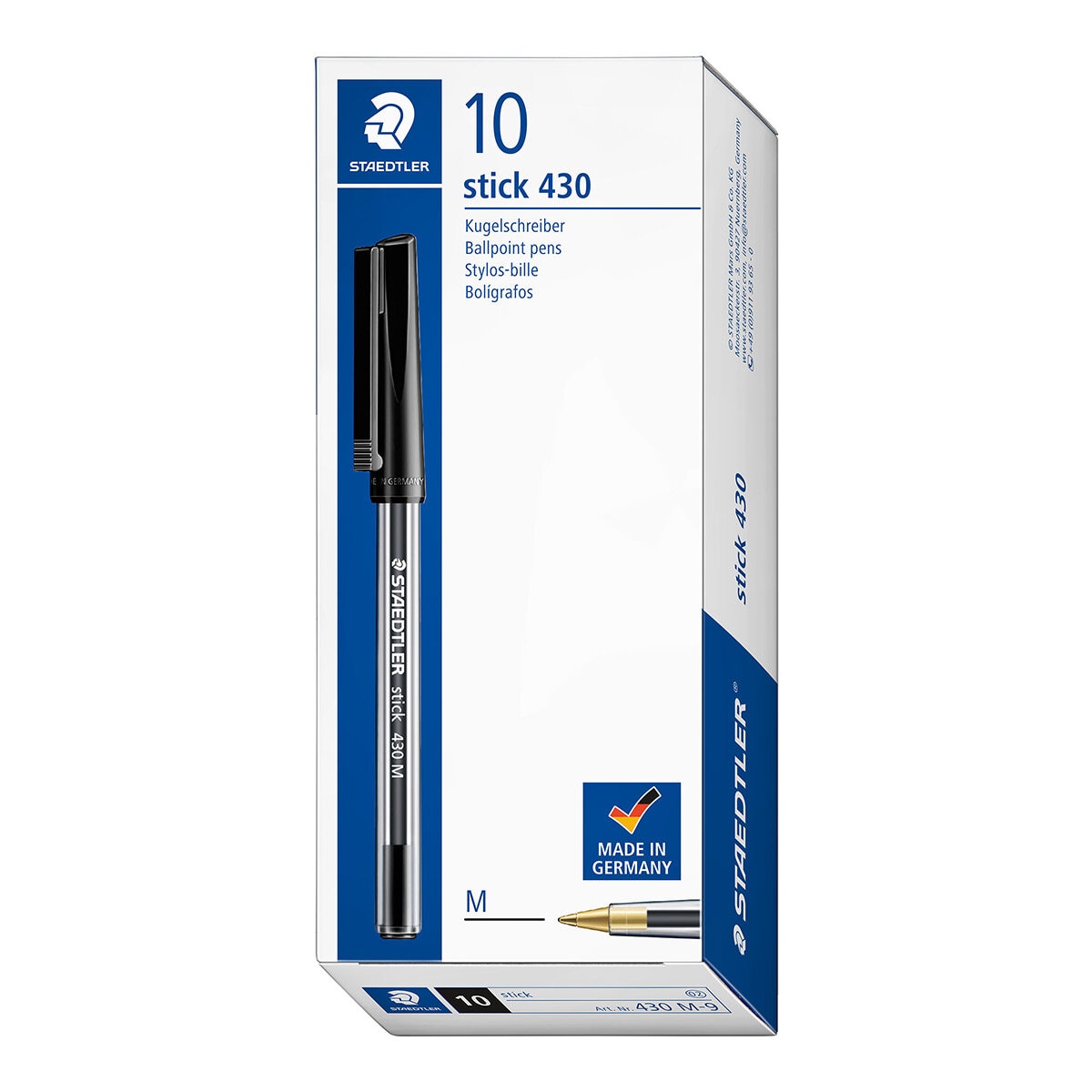 Set 10 Boligrafos de Colores STAEDTLER - ESCRIBO Line | La papelería Online  con marca propia