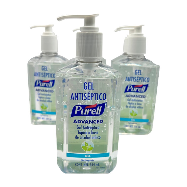 Purell Advanced Gel Alcohólico Antiséptico para Manos 6 pzas de 354 ml Purell Advanced Gel Alcohólico Antiséptico para Manos 6 pzas de 354 ml