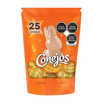 Turin Conejos de Chocolate con Leche 500 g Turin Conejos de Chocolate con Leche 500 g