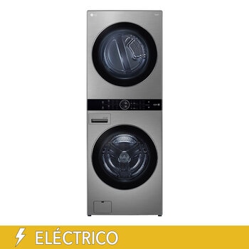 lg torre de lavado eléctrica 22kg/22kg