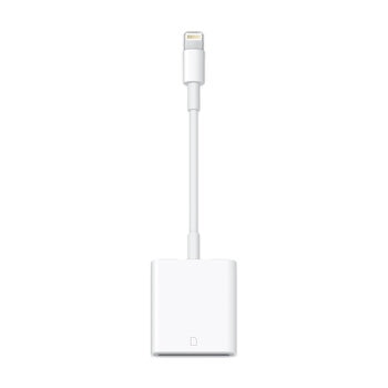 Apple Adaptador de lightning a lector de tarjeta SD para cámara