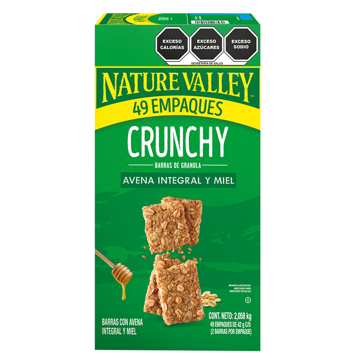 Nature Valley Barras de Granola 49pzas de 22g c/u Nature Valley Barras de Granola 49pzas de 22g c/u