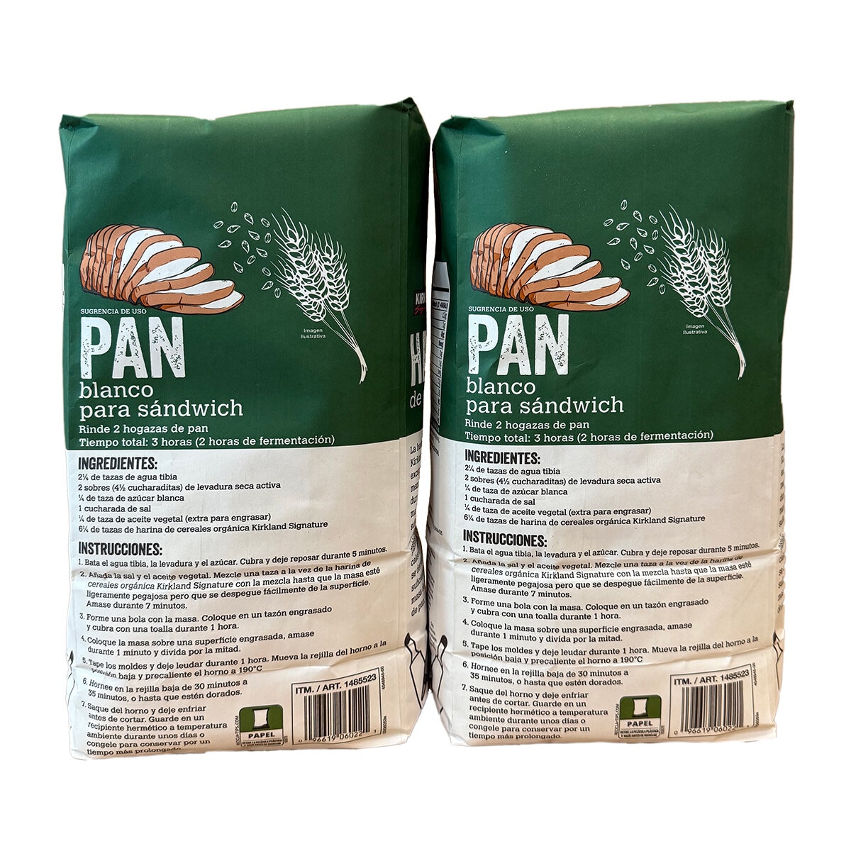 Kirkland Signature Harina Orgánica sin Blanquear 4.54 kg Kirkland Signature Harina Orgánica sin Blanquear 4.54 kg