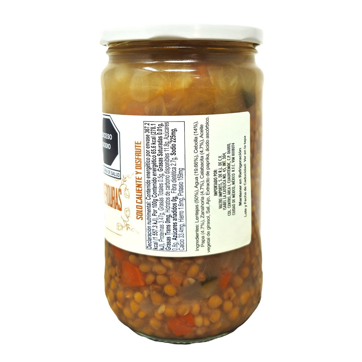 Food With Purpose Sopa de Lentejas 2/560 g Food With Purpose Sopa de Lentejas 2/560 g