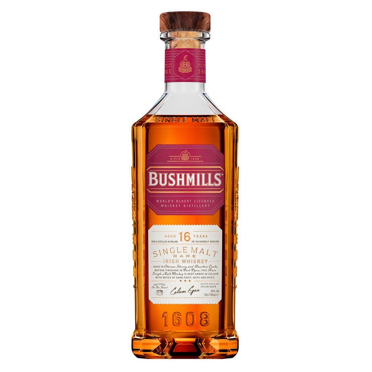 Bushmills 16 años Whiskey 750 ml Bushmills 16 años Whiskey 750 ml
