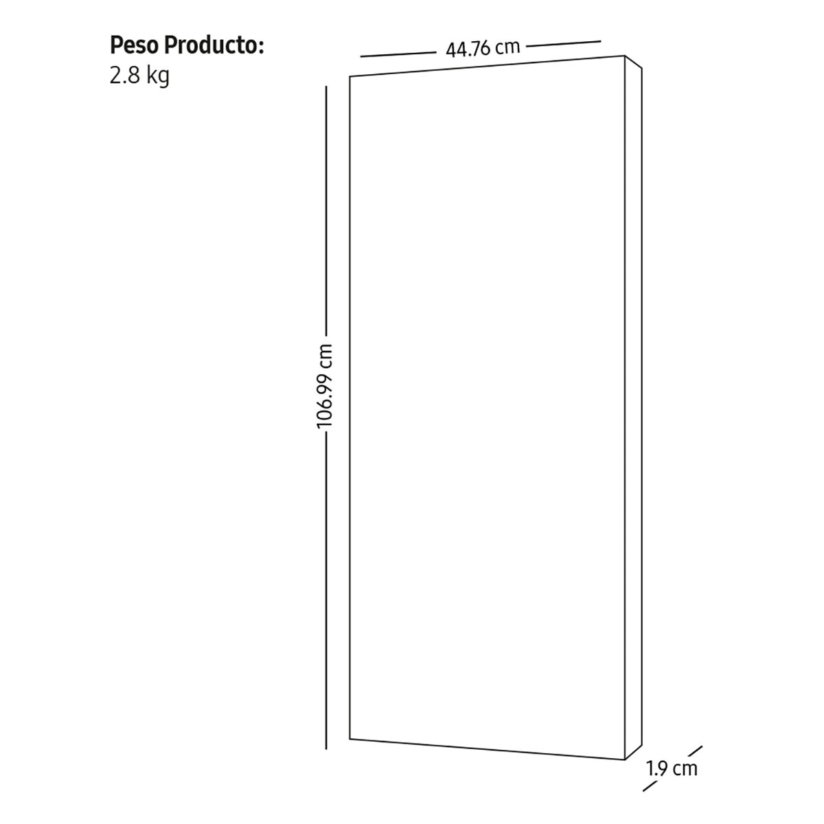 Samsung Panel Superior Gris Bespoke