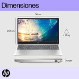 HP 15-fd0151la Laptop 15.6" Full HD Táctil Intel Core i5 8GB 512GB SSD + 12 Meses M365 Personal HP 15-fd0151la Laptop 15.6" Full HD Táctil Intel Core i5 8GB 512GB SSD + 12 Meses M365 Personal
