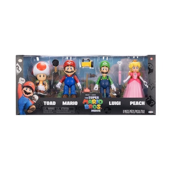 Juego de Figuras de Mario 4 Piezas