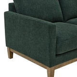 Henredon, Sofá Reversible De Tela Estilo Chaise Henredon, Sofá Reversible De Tela Estilo Chaise