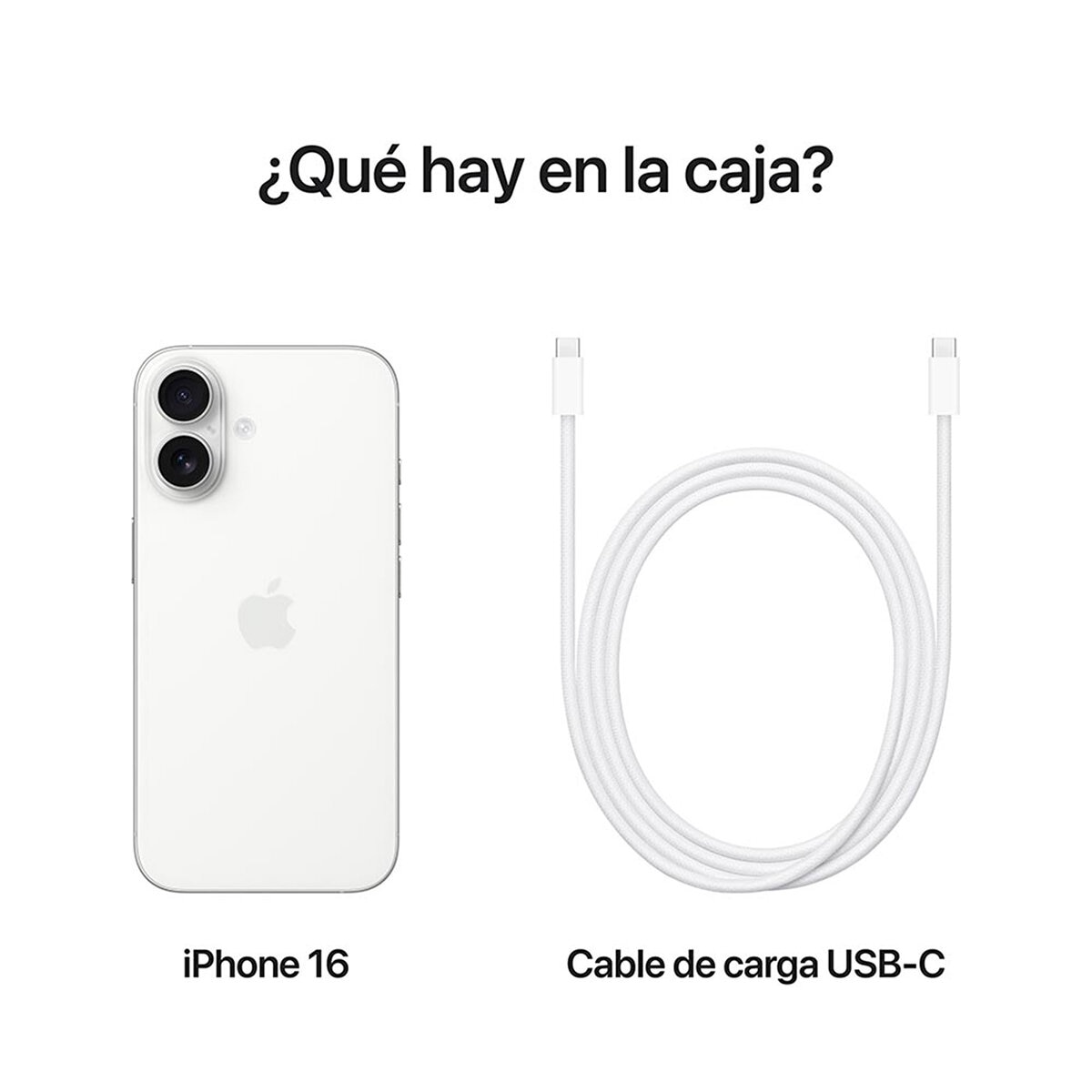 Apple iPhone 16 256GB Blanco Apple iPhone 16 256GB Blanco