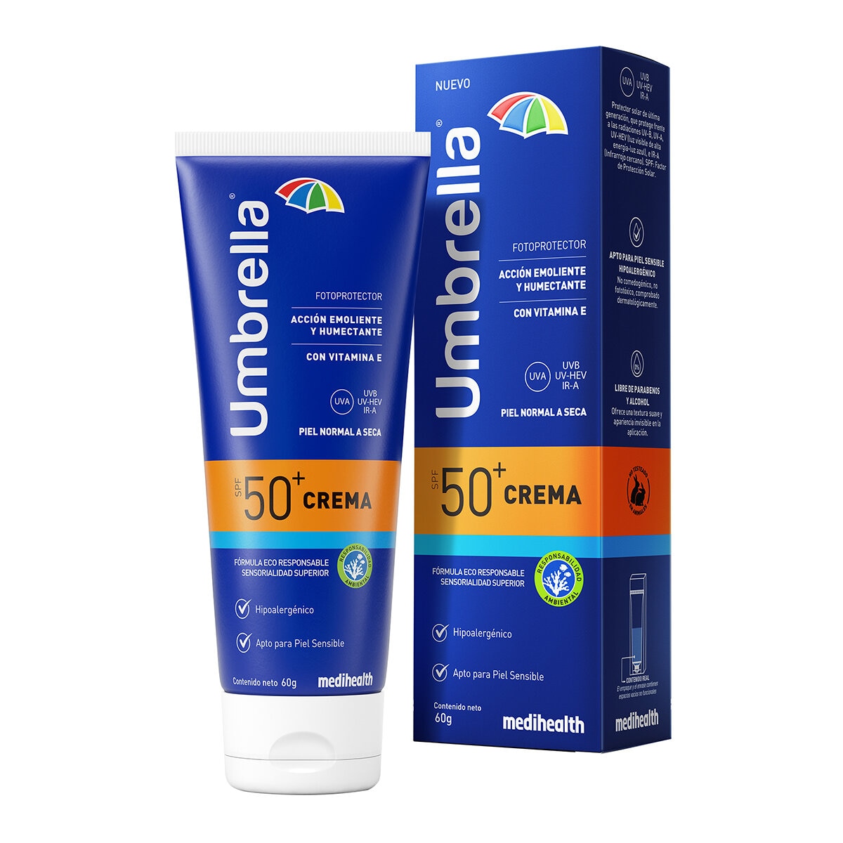 Umbrella Crema Fotoprotector SPF 50+ 60 g Umbrella Crema Fotoprotector SPF 50+ 60 g