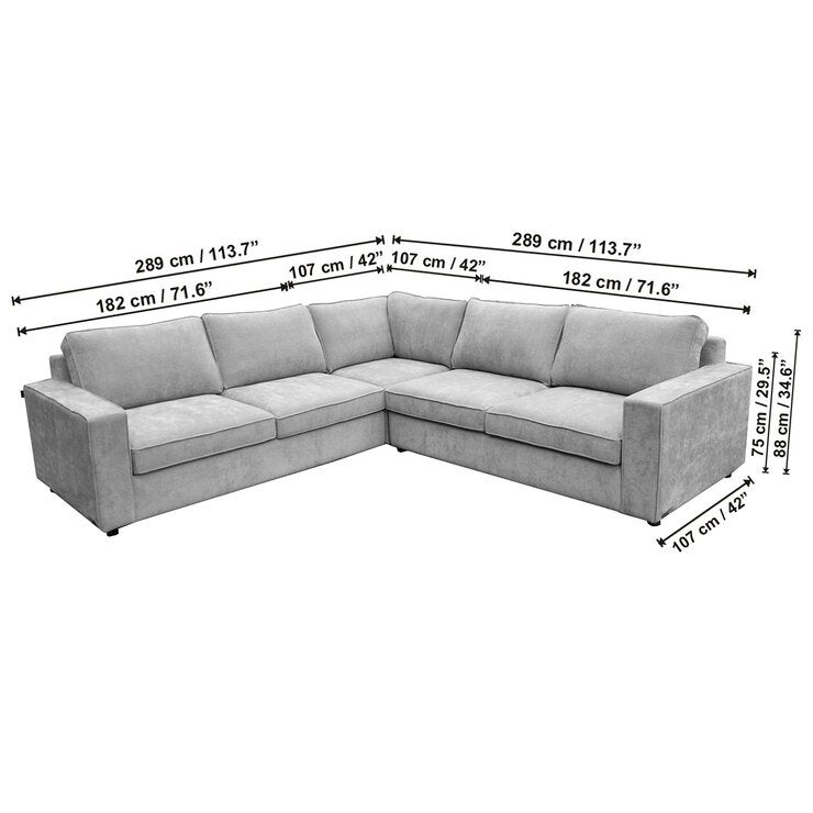 Muebles Liz, Rodius, Sala Modular De 3 Piezas Gris Muebles Liz, Rodius, Sala Modular De 3 Piezas Gris