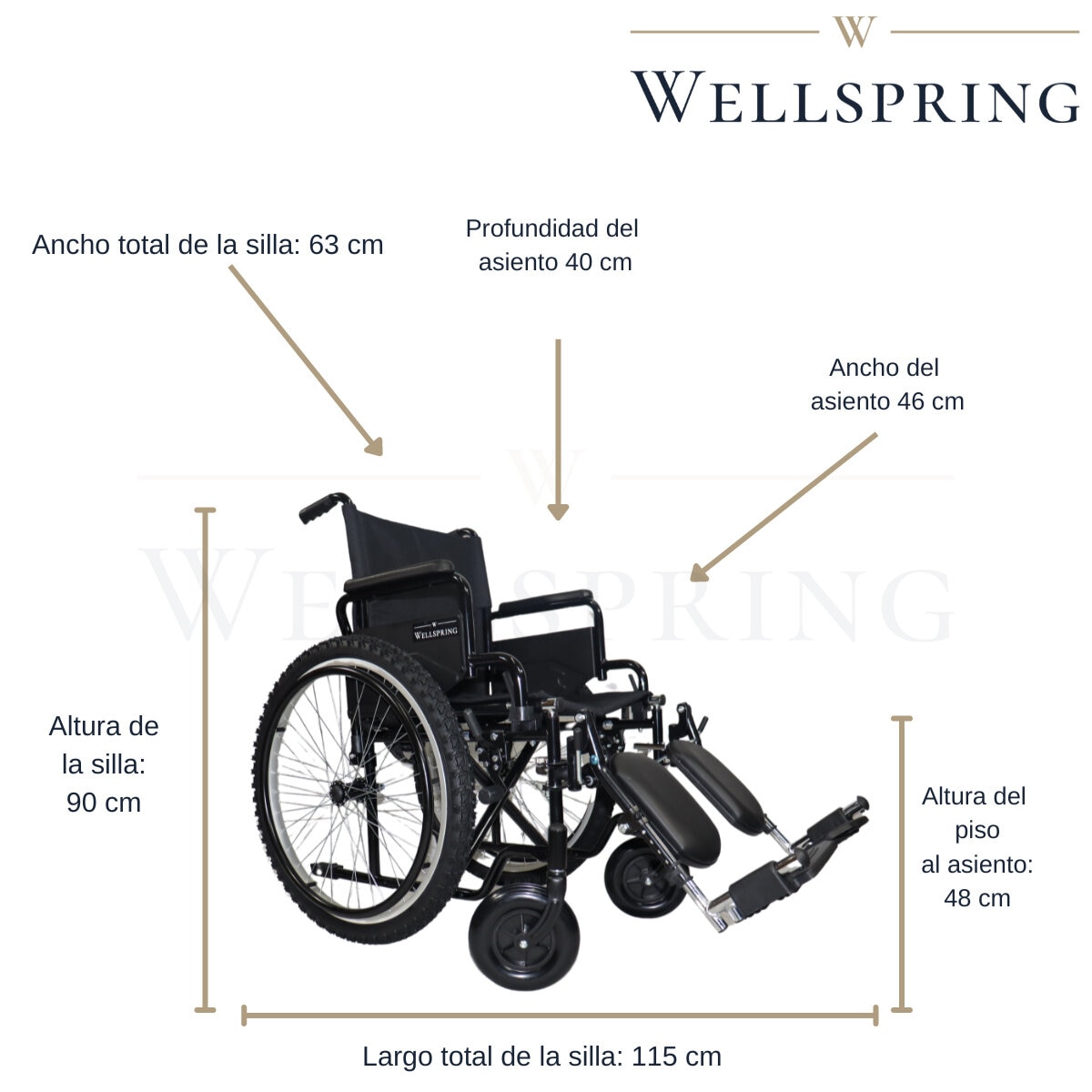 Wellspring Silla De Ruedas Todo Terreno