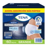 Tena Ropa Interior Desechable, Pants Supreme, Grande, 60 pzas