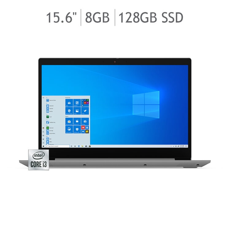 Lenovo Laptop IdeaPad 3 15.6" HD Intel Core i3-10110U