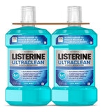 Listerine Enjuague Bucal UltraClean 2 pzas de 1.5 l Listerine Enjuague Bucal UltraClean 2 pzas de 1.5 l