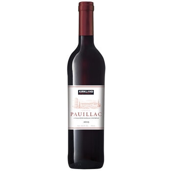 vino tinto kirkland signature pauillac 750 ml