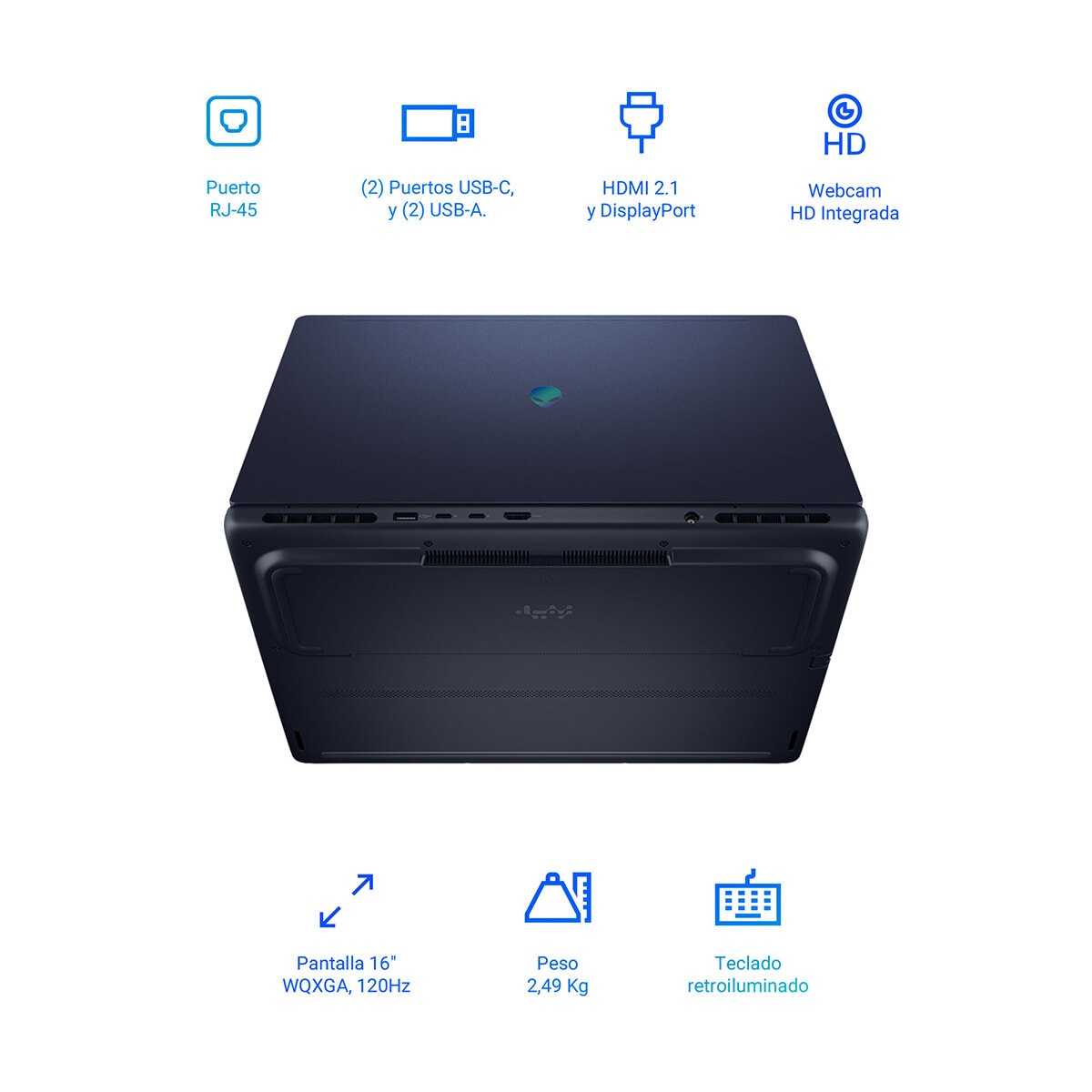 DELL Alienware Gaming NB Laptop 16" WQXGA Intel Core i7 16GB 1TB SSD DELL Alienware Gaming NB Laptop 16" WQXGA Intel Core i7 16GB 1TB SSD