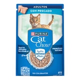 Cat Chow Alimento Húmedo para Gatos Sabor Pescado 24 pzas 85 g Cat Chow Alimento Húmedo para Gatos Sabor Pescado 24 pzas 85 g
