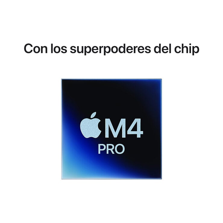 Apple Mac Mini Chip M4 Pro 512GB CPU de 12 Núcleos GPU de 16 Núcleos Memoria Unificada de 24GB Apple Mac Mini Chip M4 Pro 512GB CPU de 12 Núcleos GPU de 16 Núcleos Memoria Unificada de 24GB