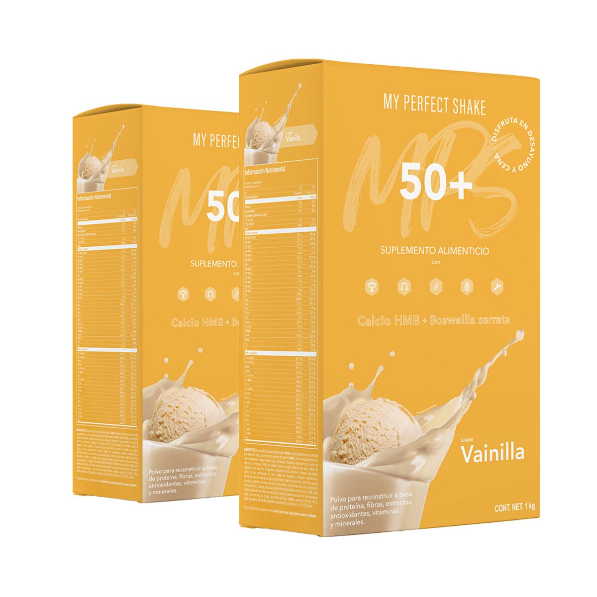 My Perfect Shake 50+ Bebida en Polvo Sabor Vainilla Chips 2kg My Perfect Shake 50+ Bebida en Polvo Sabor Vainilla Chips 2kg