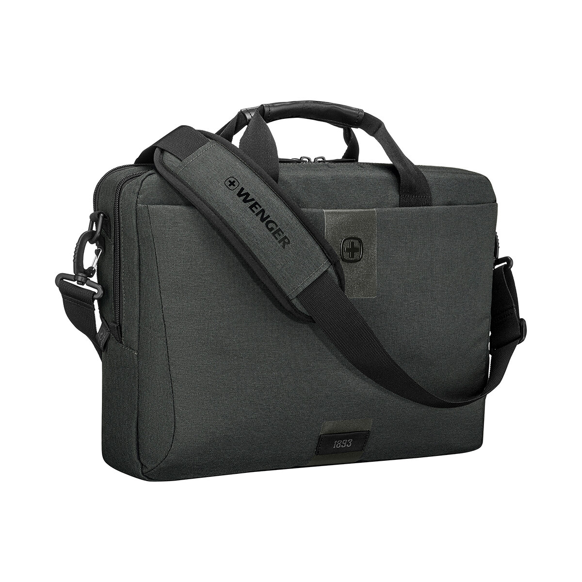 Wenger, Maletín Eco Brief para Laptop de 16" con Bolsillo para Tablet