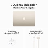 Apple MacBook Air 15" Chip M3 512GB Blanco Estelar