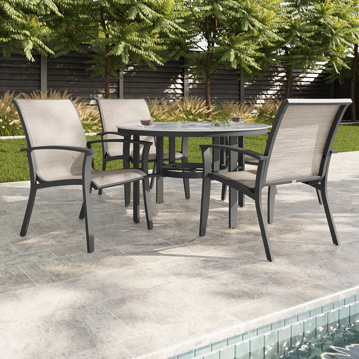 Agio, Clearfield Comedor para Jardín de 5 Piezas Agio, Clearfield Comedor para Jardín de 5 Piezas